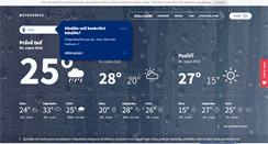 Desktop Screenshot of meteopress.cz