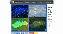 Desktop Screenshot of aktual.meteopress.sk